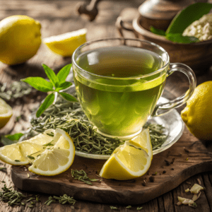 Ginger lemon Green tea